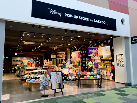Disney Pop Up Store By Babydoll ららぽーと柏の葉店 店舗情報 子ども服 親子おそろい Babydoll ベビードール